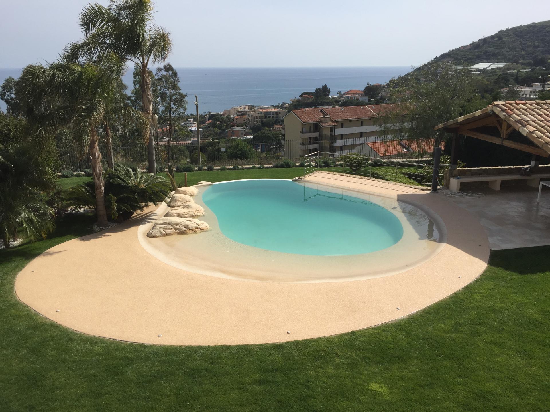 Plage piscine bottichino